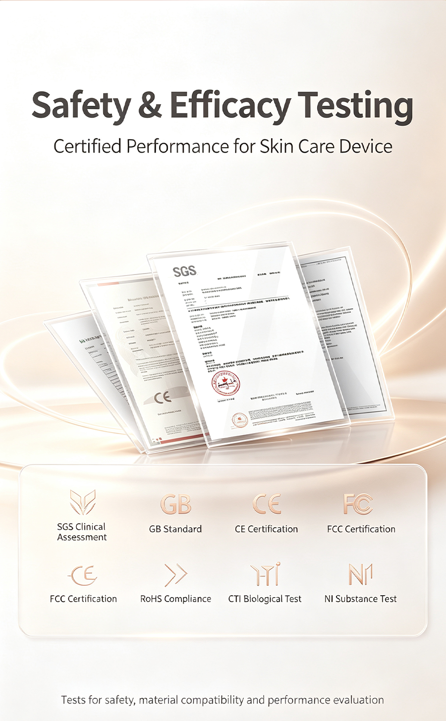 Multi-Frequency RF Facial Beauty Device, Eye & Face Dual Mode Lifting Tightening Machine, Home Anti-Aging Wrinkle Remover Skin Care Tool