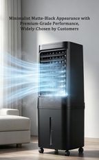 40L Large Capacity Evaporative Air Cooler, Portable Water Cooling Fan, 3-in-1 Household & Commercial Air Cooler