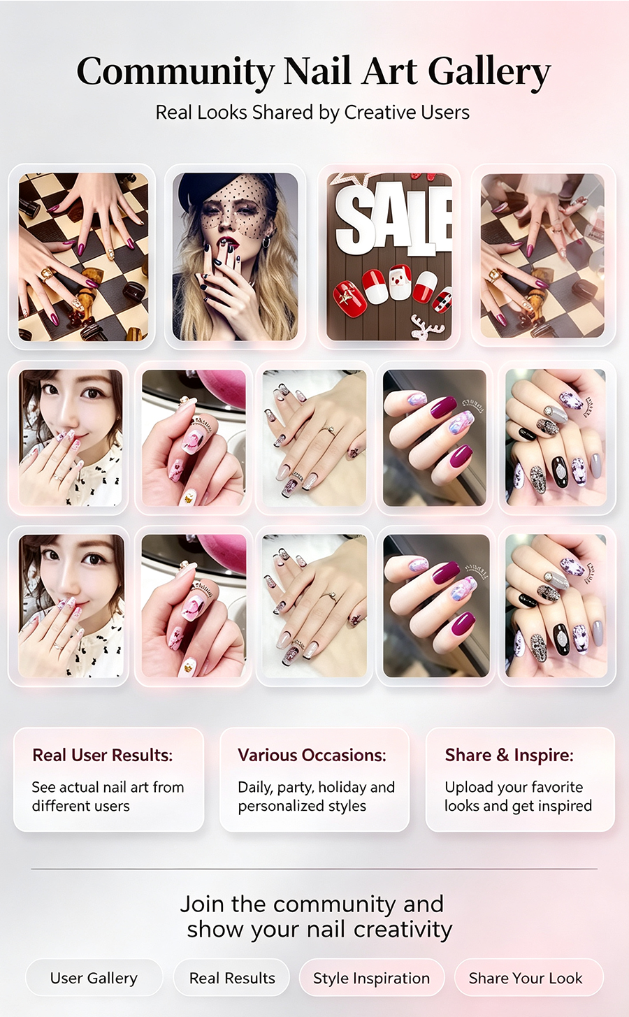 Smart Automatic Nail Art Printer, Wireless Phone Control DIY Nail Printing Machine, Home Nail Painting Device