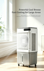 High-Capacity Portable Evaporative Air Cooler for Large Spaces