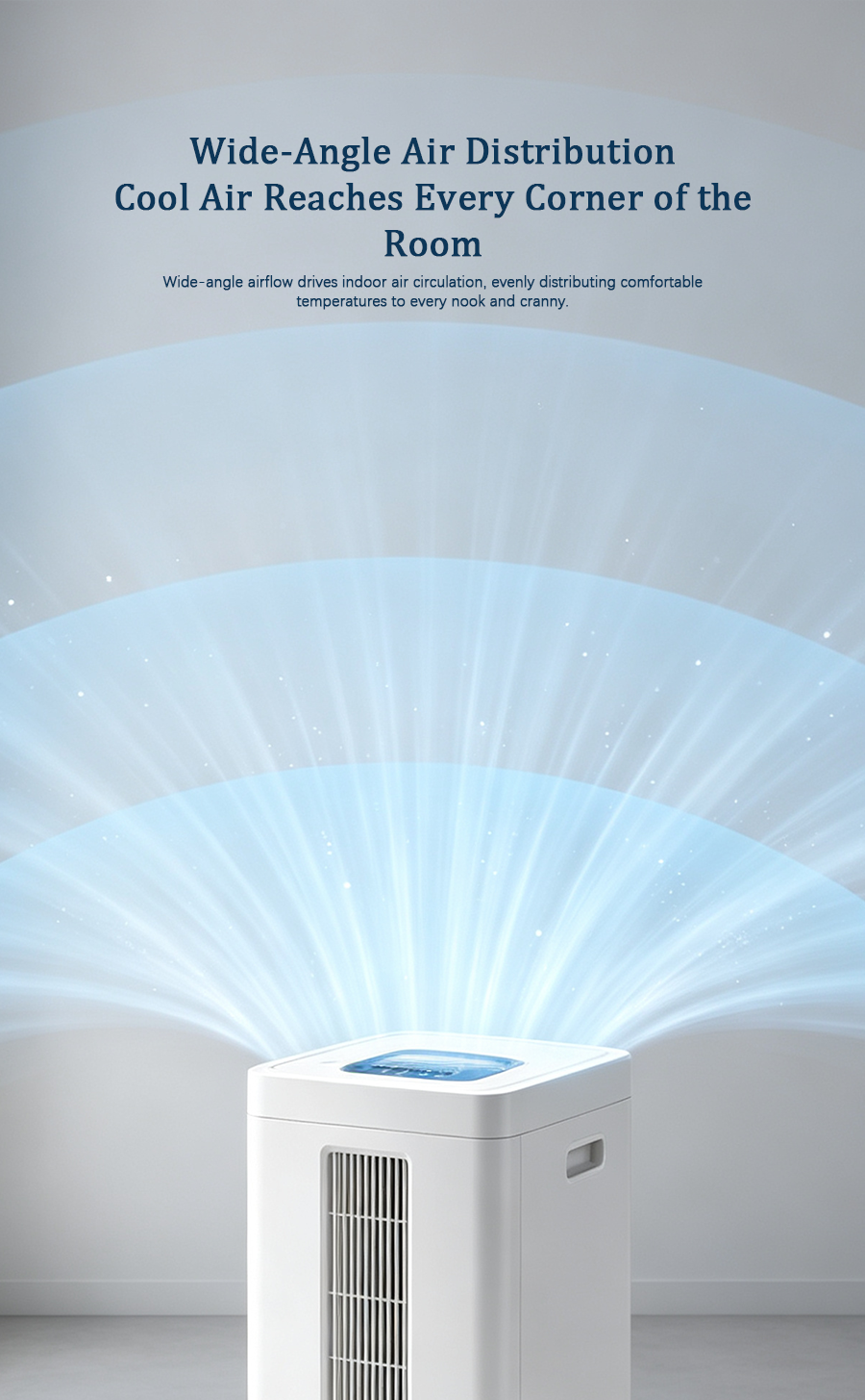 Portable Air Conditioner, Cooling & Heating All-in-One Mobile Air Cooler