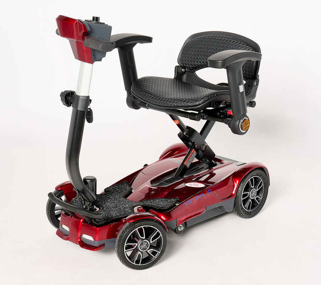 Folding mobility scooter product image 3 — 350 lb capacity