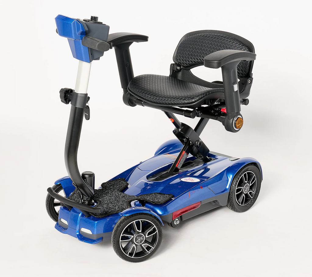 Folding mobility scooter product image 4 — 350 lb capacity