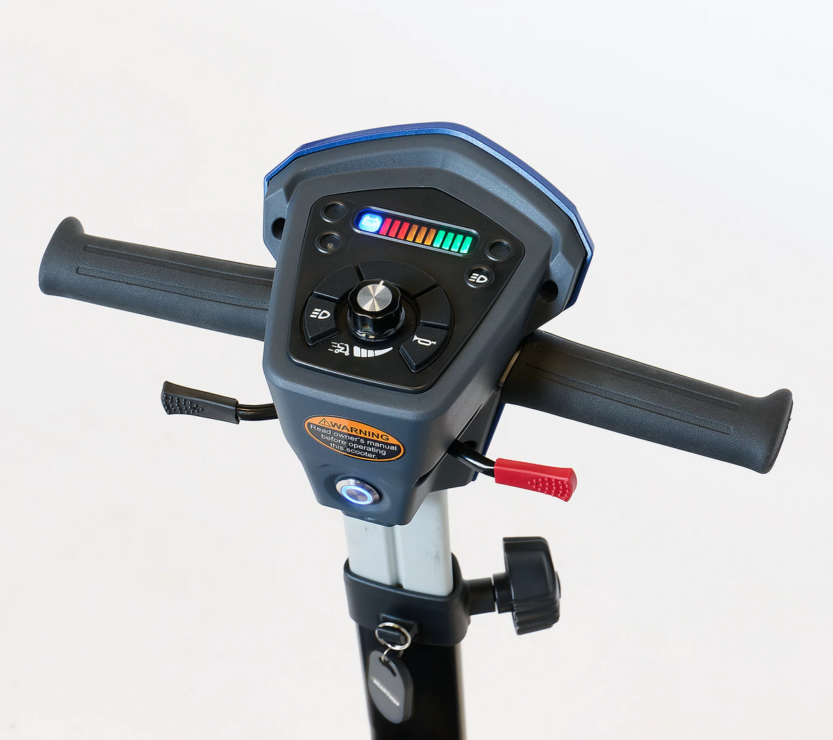 Folding mobility scooter product image 8 — 350 lb capacity
