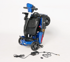 Folding mobility scooter product image 10 — 350 lb capacity