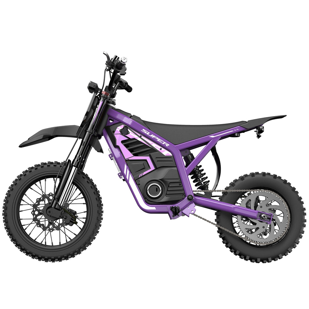 Eskute NOVA X 4000W Electric Dirt Bike — Purple