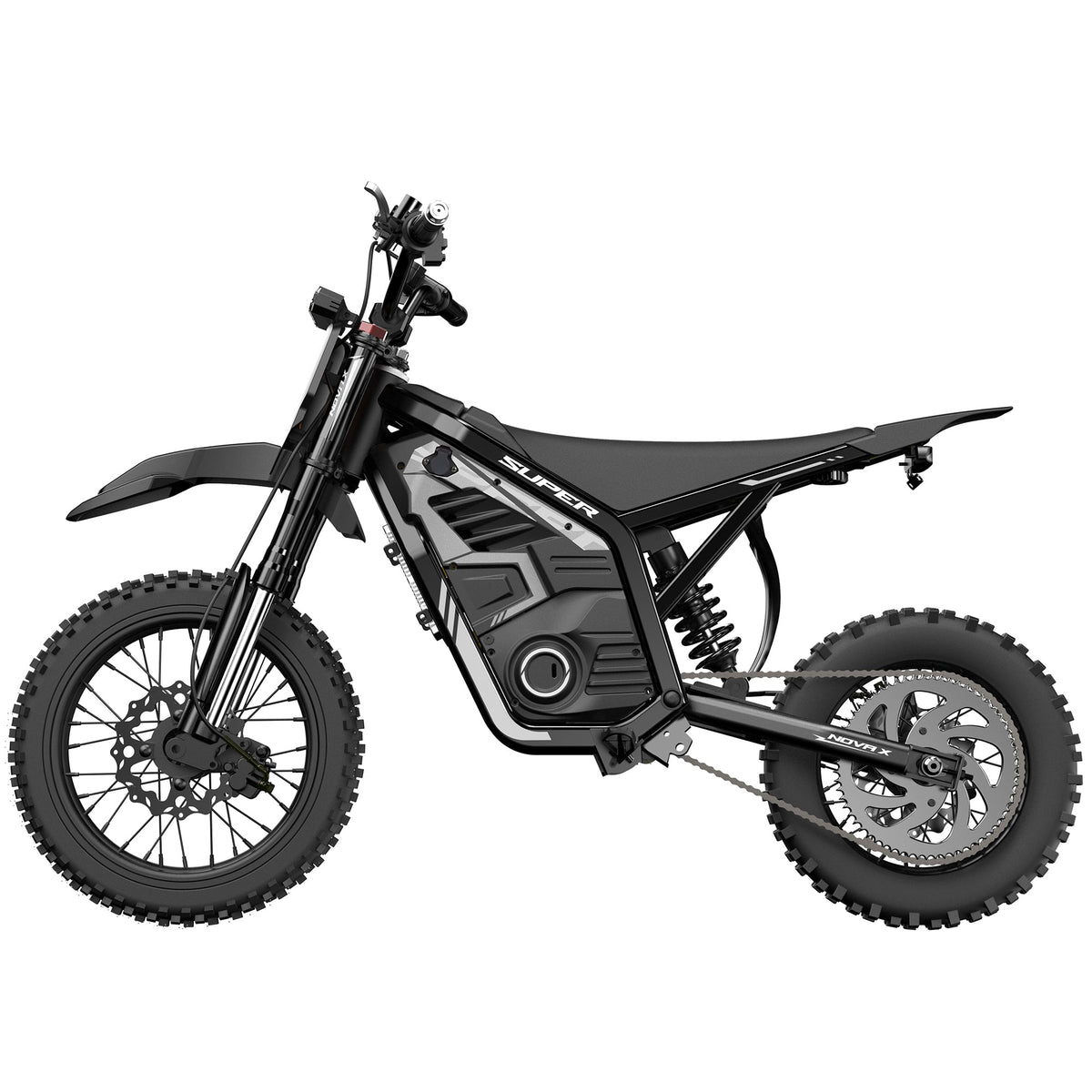 Eskute NOVA X 4000W Electric Dirt Bike — Black
