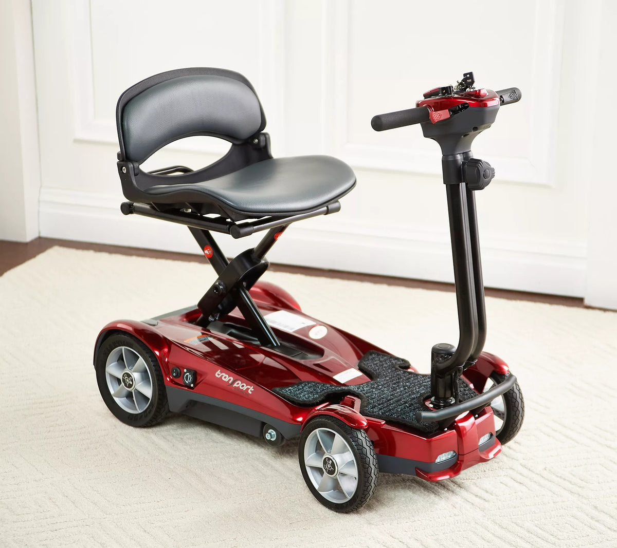 Folding mobility scooter product image 12 — 350 lb capacity